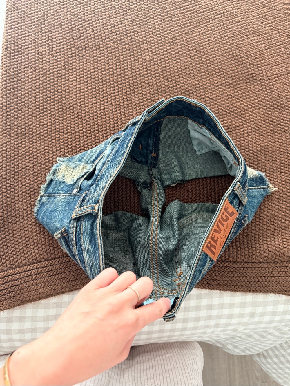 Revice Low Rider Most Wanted Denim Shorts - Picture 11 of 12